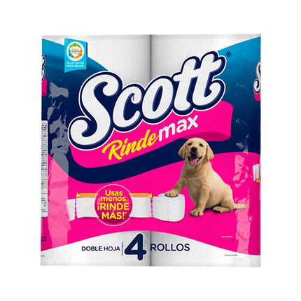 Scott Papel Higienico Rindemax 4 Rollos