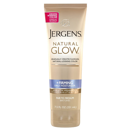 Jergens Natural Glow Firming Moisturizer  Fair to Medium Skin Tones 7.5 Ounces