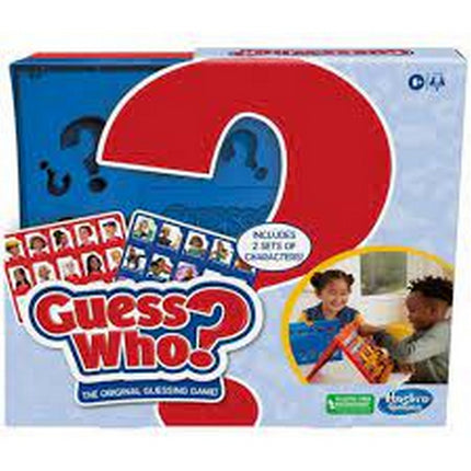 Guess Who? Original Guessing Board Game Double-Sided Character Sheet