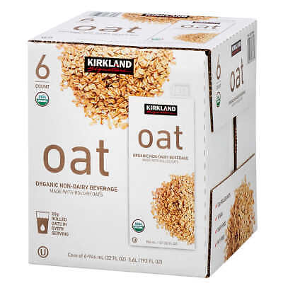 Kirkland Organic Oat Beverage 32 oz   6 Pack