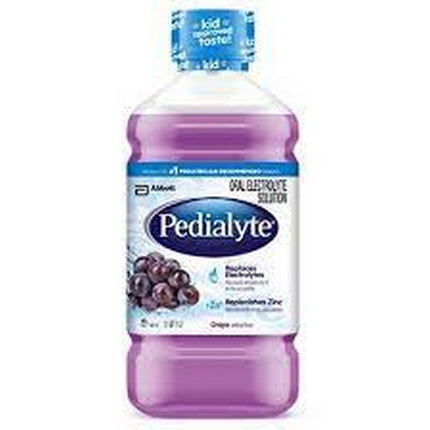 Pedialyte Electrolyte Solution  Grape  1 Liter