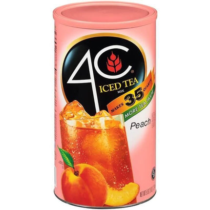 4C Peach Tea Drink Mix 35 qt