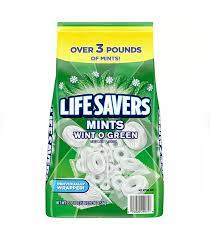 Life Savers Wint-O-Green Breath Mints Bulk Hard Candy, Party Size (53.95 oz.)