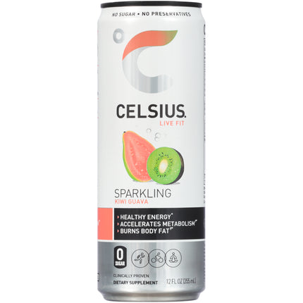 Celsius Sparling Kiwi Guava 12 oz