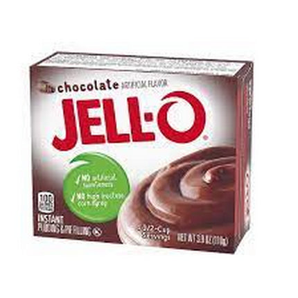 Jell-O Chocolate Instant Pudding Mix & Pie Filling  3.9 oz. Box