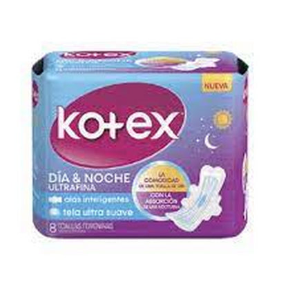 Kotex Toallas Femeninas Dia & Noche