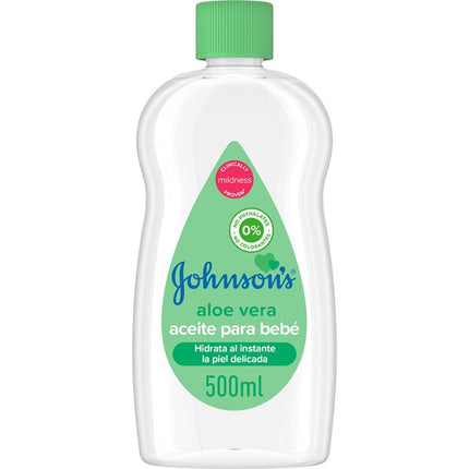 J&J Baby Oil Aceite  Aloe Vera 500 ml