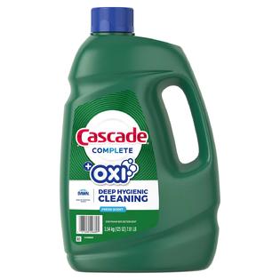 Cascade Complete Gel And Oxi Dishwasher Detergent 125 Fl. Oz.