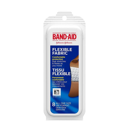 Band -Aid Flexible Fabric - 8 ct.