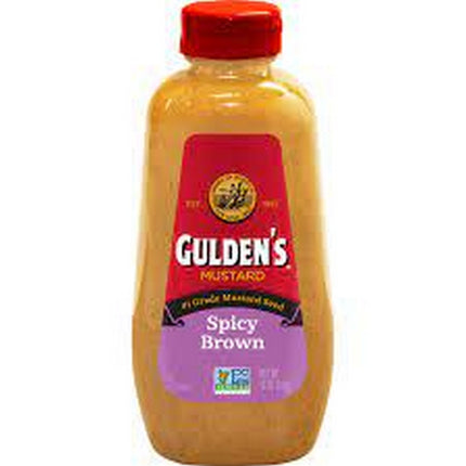 Guldens Spicy Brown Mustard - 12.0 Oz