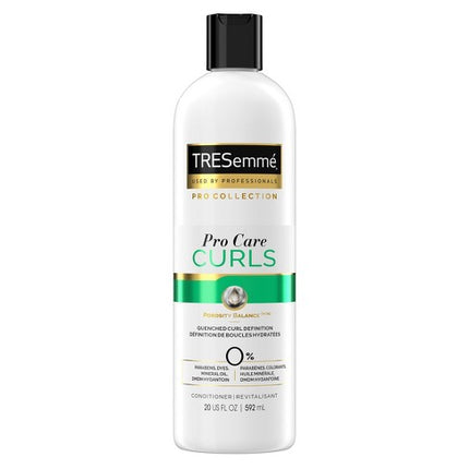 TRESemmé Pro Care Curls Conditioner Curls are Defined  Hydrated  and Frizz-Free