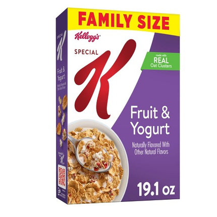 Kelloggs Special K Fruit and Yogurt Cold Breakfast Cereal, 19.1 oz