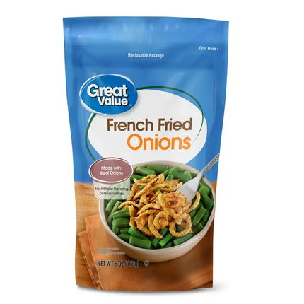 Great Value French Fried Onions  6 oz