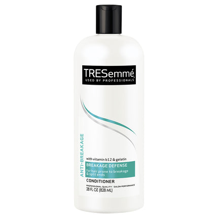 Tresemmé Acondicionador Breakage Defense Anti-Quiebre Con Vitamina B12 & Gelatina Para Prevenir El Quiebre Y La Separacion De Puntas Del Cabello. Cont