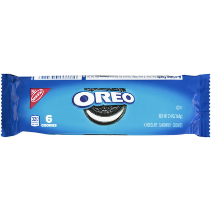 Nabisco Oreo Chocolate Sandwich cookie 68Gr