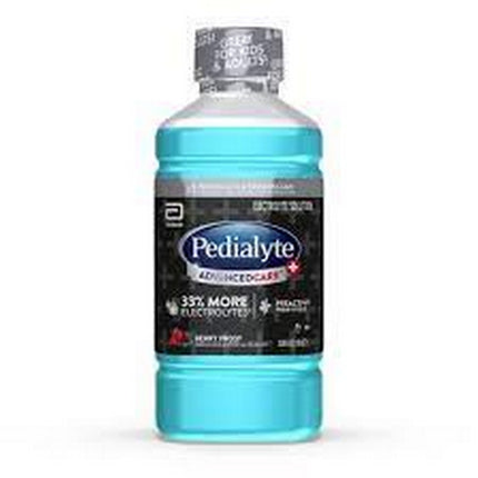 Pedialyte Advanced Care Plus Electrolyte Drink  Berry Frost 1 Liter