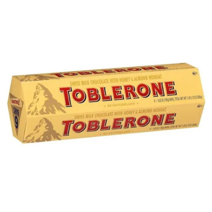 Toblerone Swiss Milk Chcocolatewith Honey & Almond Nougat 100Gr 6Unid