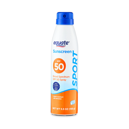 Equate Sunscreen SPF 50 Spray 5.5 Oz