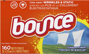 Bounce Dryer Sheets Outdoor Fesh 160 Count