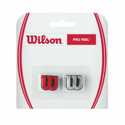 Wilson Vibra Fun Tennis Vibration Dampeners (Red/Silver)