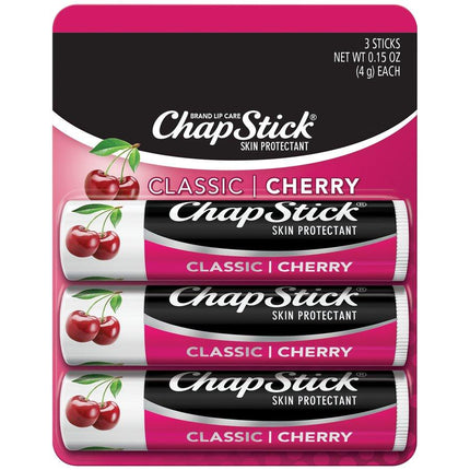 ChapStick Lip Protectant Cherry 4Gr 3 Und