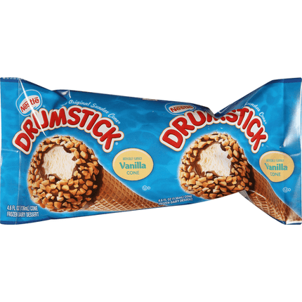 Drumstick Peanuts Vanilla Cone 4.6 oz