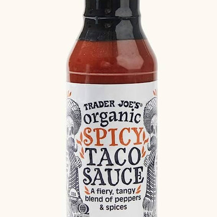 Trader Joes Organic Spicy taco Sauce 13Oz