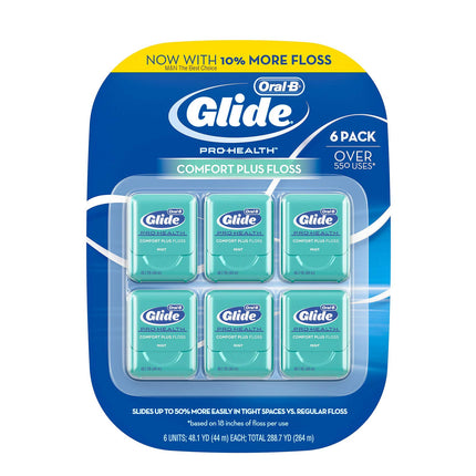 Oral B Glide Dental Floss 6 Pack