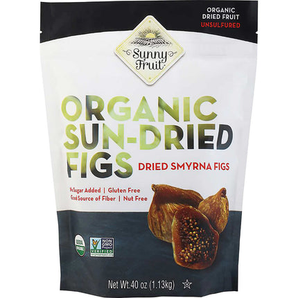 Sunny Fruit Organic Sun-Dried Figs 1.13Kg