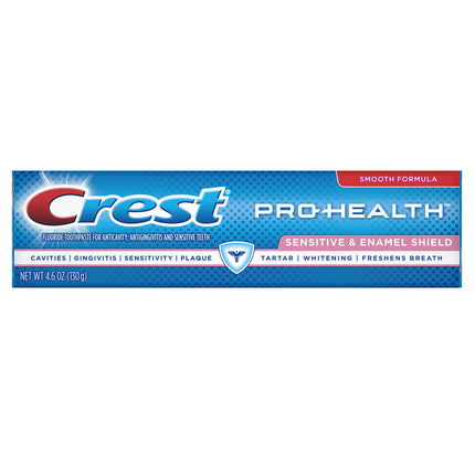 Crest Pro-Health sensitive and enamel shield paste 4.6 Oz