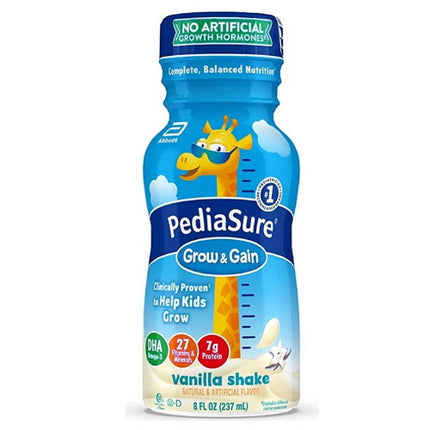 PediaSure Grow and Gain Nutrition Shake for Kids, Vanilla 8 fl. oz.