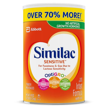 Similac Sensitive Formula 40 oz