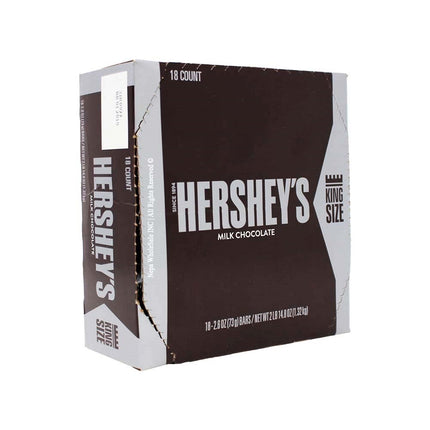 Hershey S Milk Chocolate King Size Candy, Full Size, Bar (2.6 Oz.)