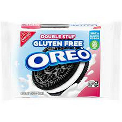 OREO Double Stuf Gluten Free Chocolate Sandwich Cookies, 12.47 oz Packs