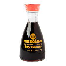 Salsa de soya Kikkoman 148 ml.