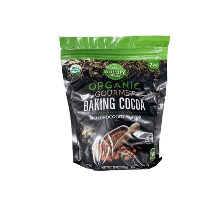 Wellsley Farms Organic Gourmet Baking Cocoa 25 oz