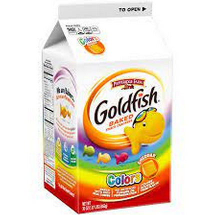 Pepperidge Farm Goldfish Crackers Colors Cheddar  30 oz. Carton