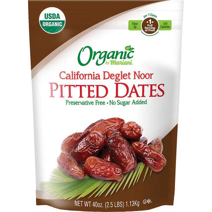 Mariani Organic California Pitted Dates 1.13Kg