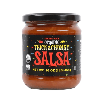 Trader Joes Organic Thick & Chunky Salsa 16Oz