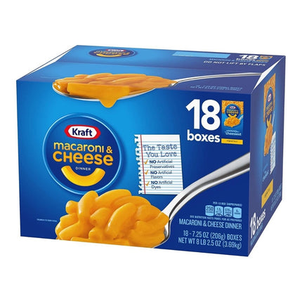 Kraft Kraft Macaroni & Cheese Dinner 7.25 oz / 206 g 18Unid