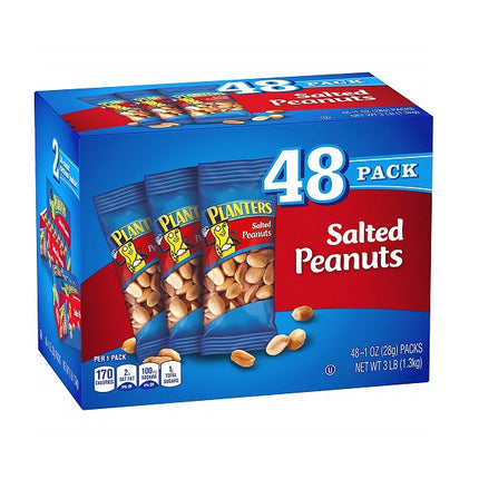 Planters Salted Peanuts (1 oz.  48 pk.)