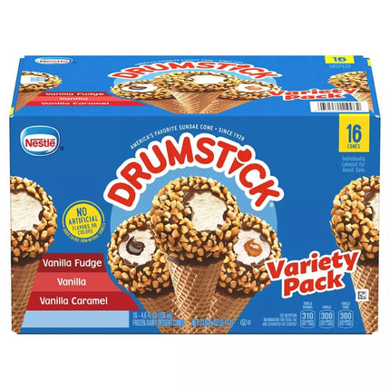 Nestle Drumstick Sundae Cone Variety Pack 16 ct.