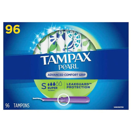 Tampax Pearl Super 96 Count