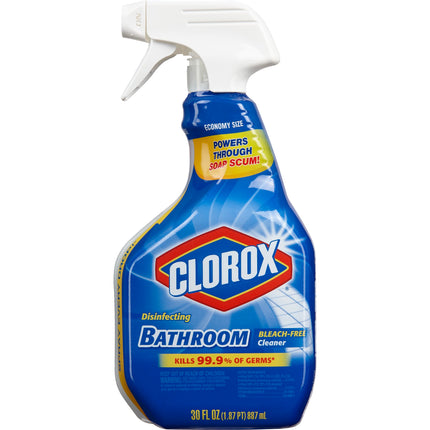 Clorox 30 Oz. Disinfecting Bleach Free Bathroom Cleaner