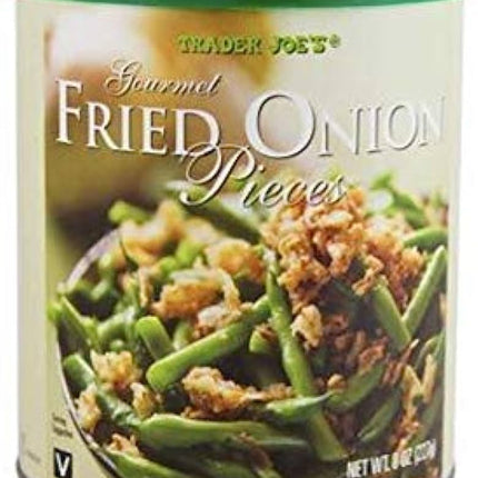 Trader Joes Gourmet Fried Onion Pieces 8Oz