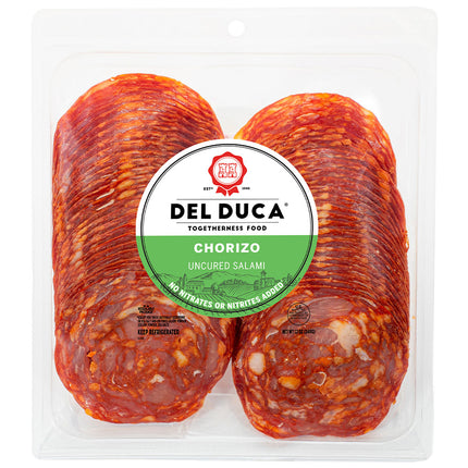 Del Duca Chorizo Uncured Salami, 12 Oz