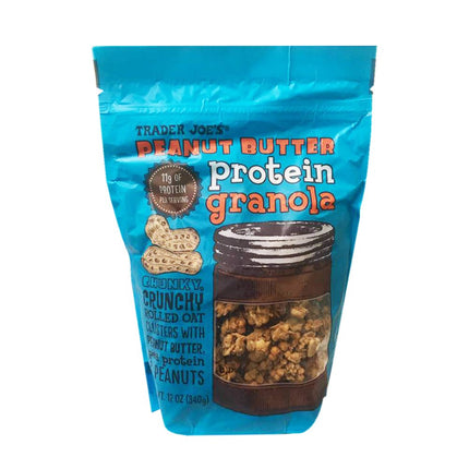 Trader Joes Peanut Butter Protein Granola 12 Oz