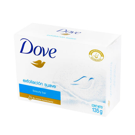 Dove Jabón De Tocador Genttle Exfoliating Exfoliante En Barra Con Crema Hidratante. Contenido Neto 135Gr.