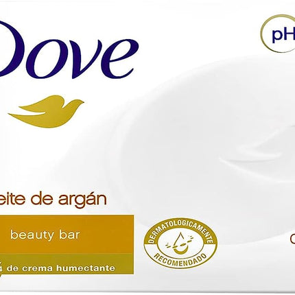 Dove Argan Oil Beauty Bar Soap, 4.75 Oz135 Gr (Pack of 12 Bars)