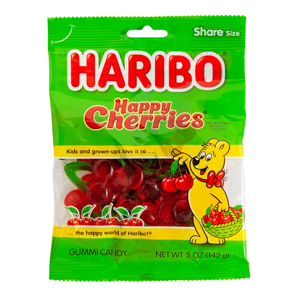 Gomitas Haribo Happy Cherries 5 Oz